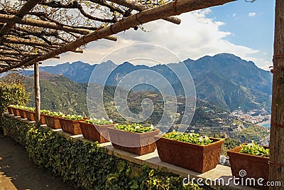 Villa Rufolo. Ravello. Campania. Italy Stock Photo