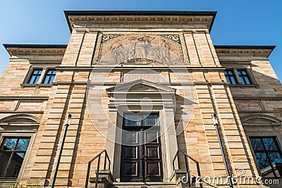 Villa Wahnfried Richard Wagner museum Bayreuth Editorial Stock Photo