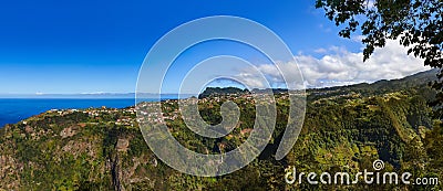 Village Boaventura in Madeira Portugal Stock Photo