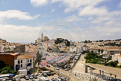 Medieval Village Cadaques on Costa Brava Catalonia Spain europe Editorial Stock Photo