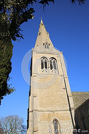 Village church Stock Photo