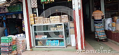 Village cookies shop Editorial Stock Photo