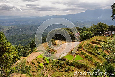 Village of Limbong Stock Photo