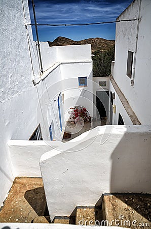 Village of Nijar, Almeria province, Andalusia, Spain Stock Photo