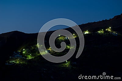 Village of Ronda in The Nublo Rural Park. Stock Photo