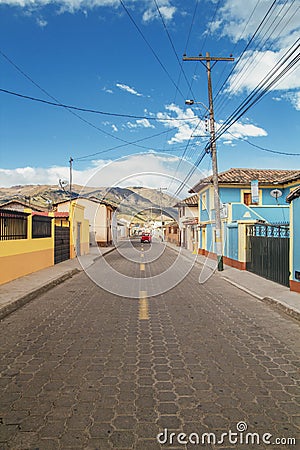 Village in Rural Ecuador Editorial Stock Photo