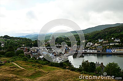 The Village of Tarbert - West Highlands, Scotland Stock Photo