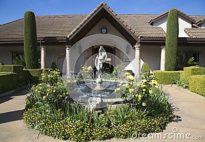 Villagio Inn and Spa in Yountville Editorial Stock Photo