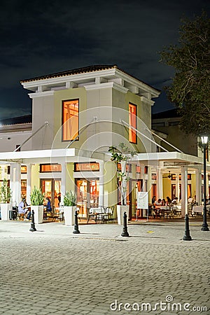 Villagio Restaurant at Sawgrass Mills Mall Editorial Stock Photo