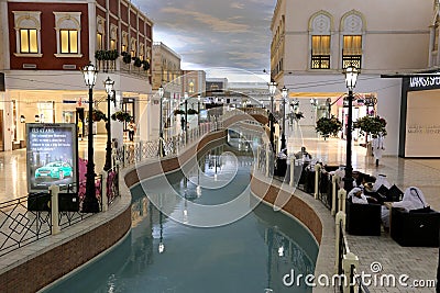 Villagio shopping centre Doha, Qatar Editorial Stock Photo