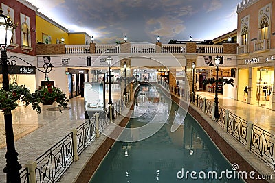 Villagio shopping centre Doha, Qatar Editorial Stock Photo