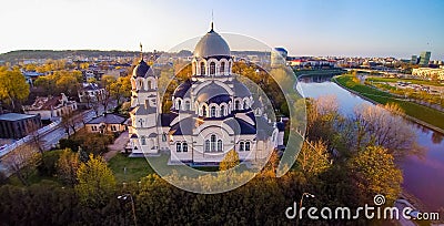 Vilnius church Stock Photo