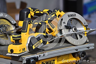 DeWalt power tools Editorial Stock Photo