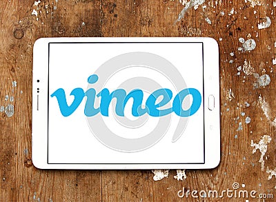 Vimeo logo Editorial Stock Photo