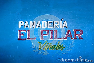 Panaderia, UNESCO, Vinales, Pinar del Rio Province, Cuba, West Indies, Caribbean, Central America Editorial Stock Photo