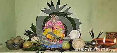 Vinayaka god phtos Stock Photo