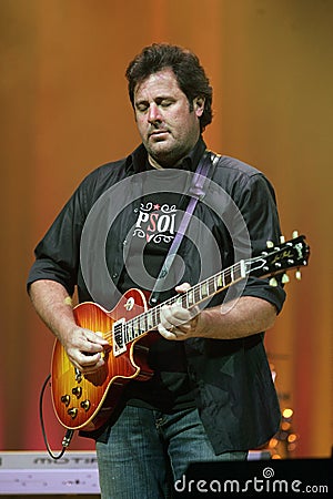 Vince Gill Performs in Concert Editorial Stock Photo