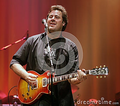 Vince Gill performs in concert Editorial Stock Photo