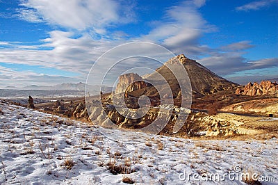 Vineyard Valley Stock Photo