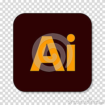 Vinnitsa, Ukraine - December 30, 2022: Adobe Illustrator logo icon Editorial Stock Photo