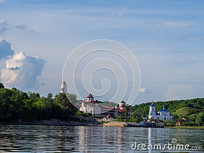 Vinnovka Monastery Aerial Stock Photo