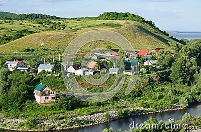 Vinnovka village, Russia Stock Photo