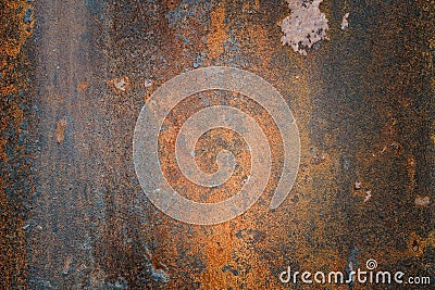 The vintag rusty grunge steel textured background. Stock Photo