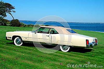 Vintage 1971 Cadillac Eldorado Editorial Stock Photo