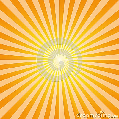 Vintage abstract background explosion sun rays vector Vector Illustration