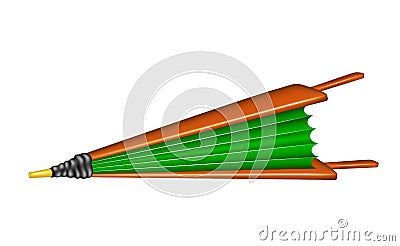 Vintage air blower bellows Vector Illustration