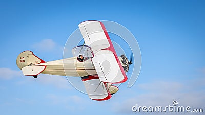 Vintage aircraft Curtiss wright travel air 4000 Editorial Stock Photo