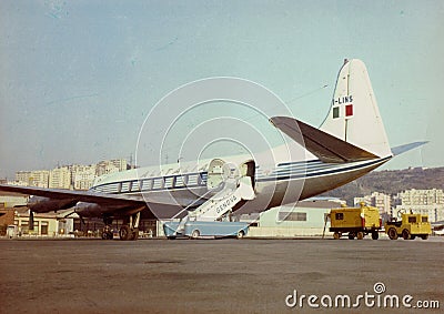 Vintage airplanes Editorial Stock Photo