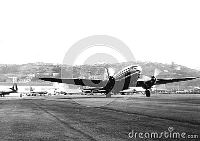 Vintage airplanes Editorial Stock Photo