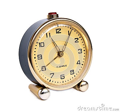 Vintage alarm clock Stock Photo