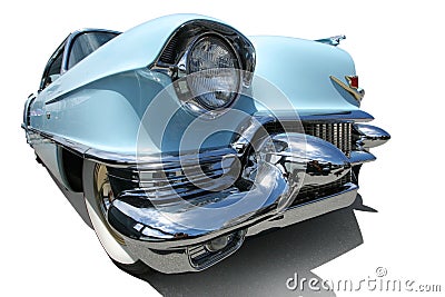 Vintage american car from 50s Stock Photo