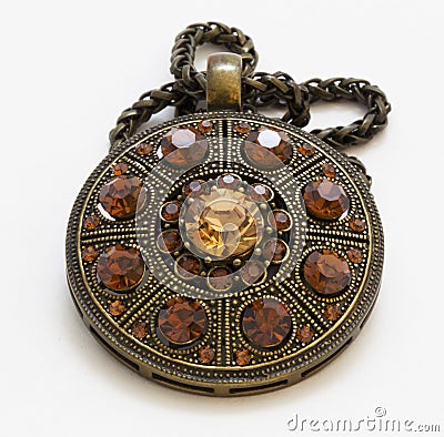 Vintage amulet Stock Photo