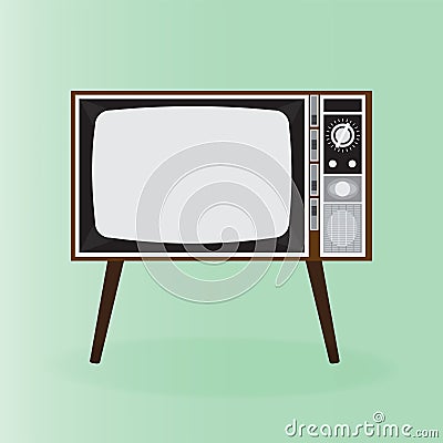 Vintage Appliances Vector Illustration