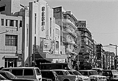 Vintage Art Deco Cinema Hall Regal Colaba Mumbai Editorial Stock Photo