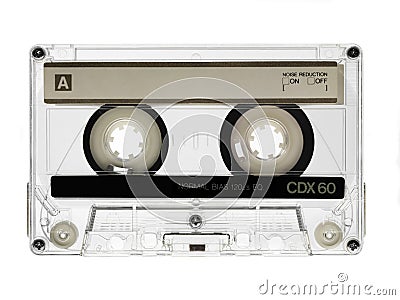 Vintage audio cassette Stock Photo