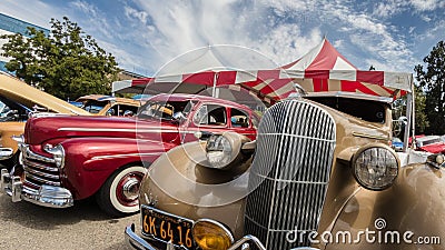 Vintage Autos Editorial Stock Photo