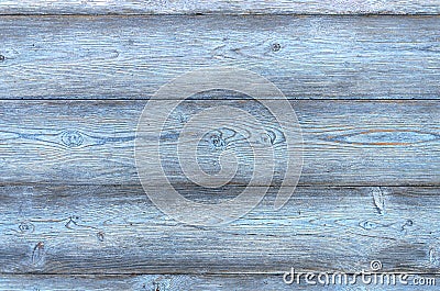 Vintage background composed of planks of blue colour Stock Photo