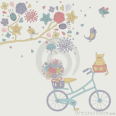 Vintage background Vector Illustration