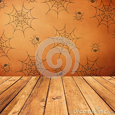 Vintage background for Halloween holiday Stock Photo