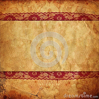 Vintage background in Victorian style Stock Photo