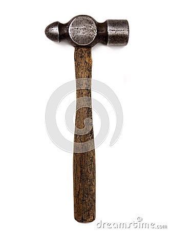 vintage ball peen hammer Stock Photo