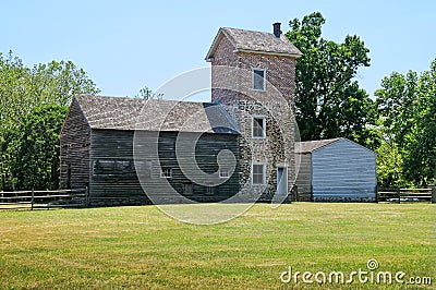 Vintage Barn Stock Photo