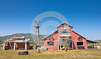 Vintage Barn Stock Photo