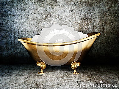 Bathtub Stock Photo