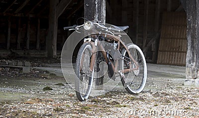 Vintage bicycle Stock Photo