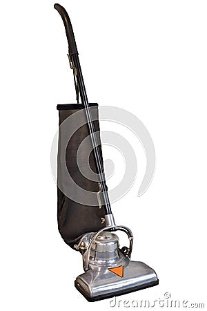 Vacuum cleaner isolated on a white background Stock Photo